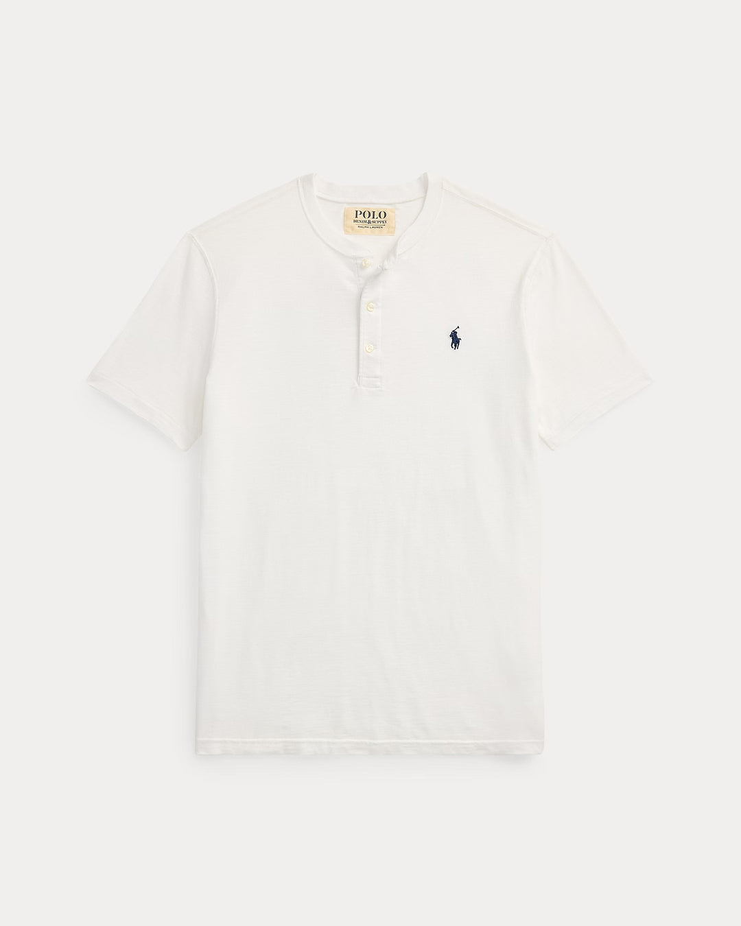 Ralph Lauren Slub Jersey Short-Sleeve Henley Shirt