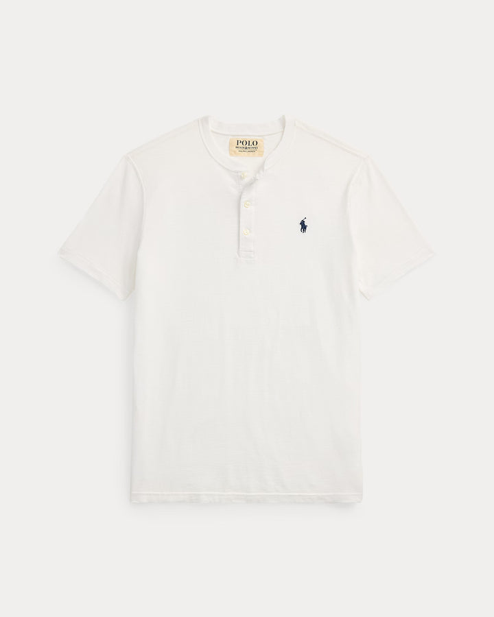Ralph Lauren Slub Jersey Short-Sleeve Henley Shirt