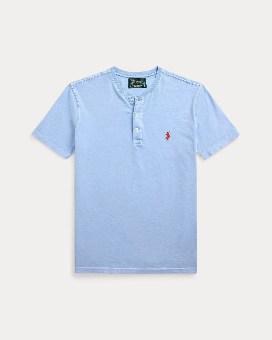 Ralph Lauren Slub Jersey Short-Sleeve Henley Shirt