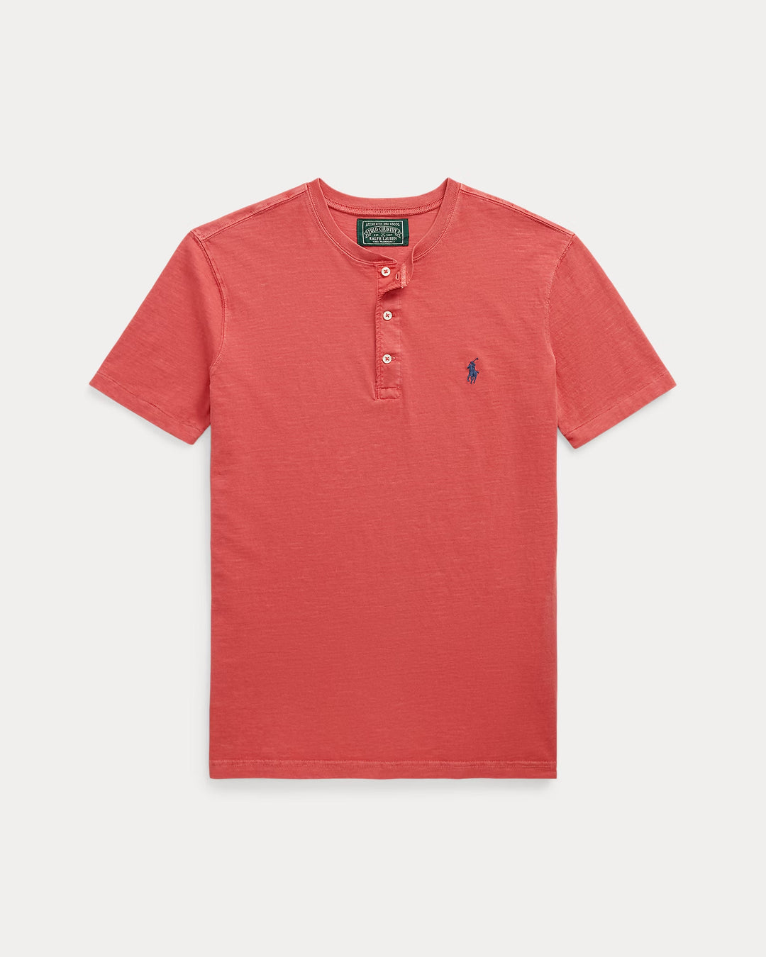 Ralph Lauren Slub Jersey Short-Sleeve Henley Shirt