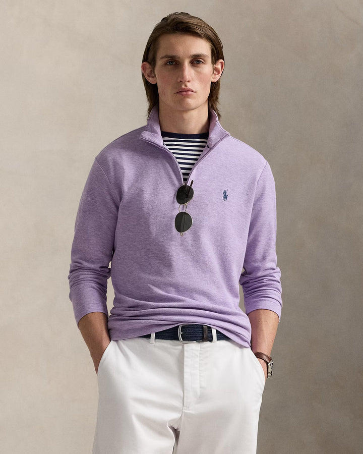 Ralph Lauren Jacquard Quarter-Zip Pullover