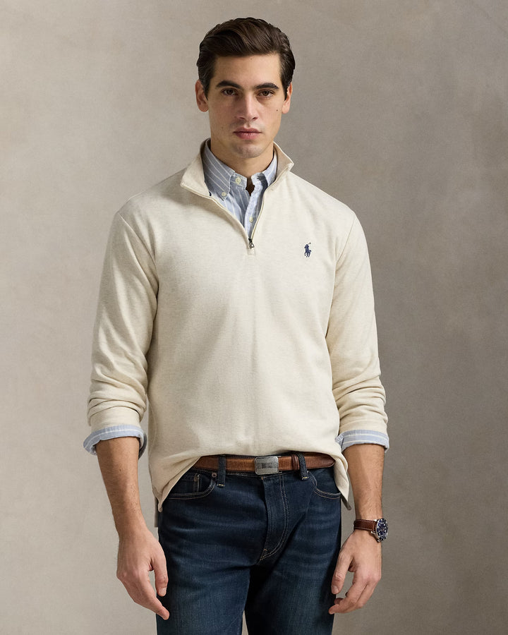 Ralph Lauren Jacquard Quarter-Zip Pullover