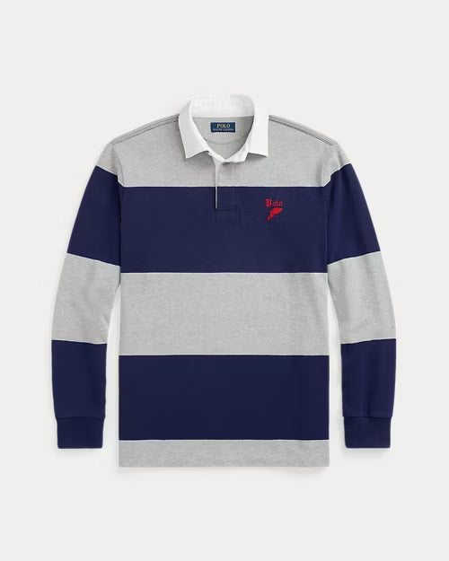 Ralph Lauren Classic Fit Striped Jersey Rugby Shirt