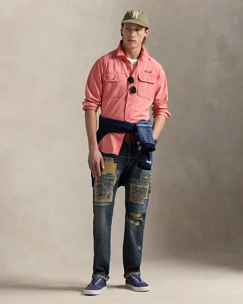 Ralph Lauren Classic Fit Embroidered Chino Workshirt