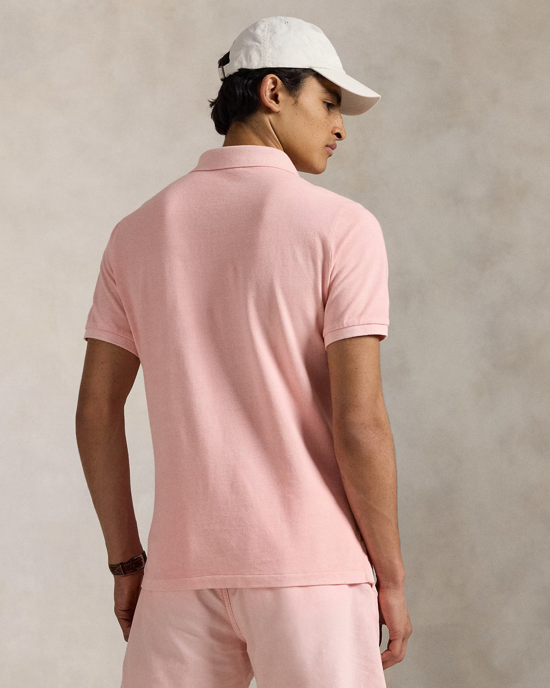 Ralph Lauren Classic Fit Mineral-Dyed Mesh Polo Shirt