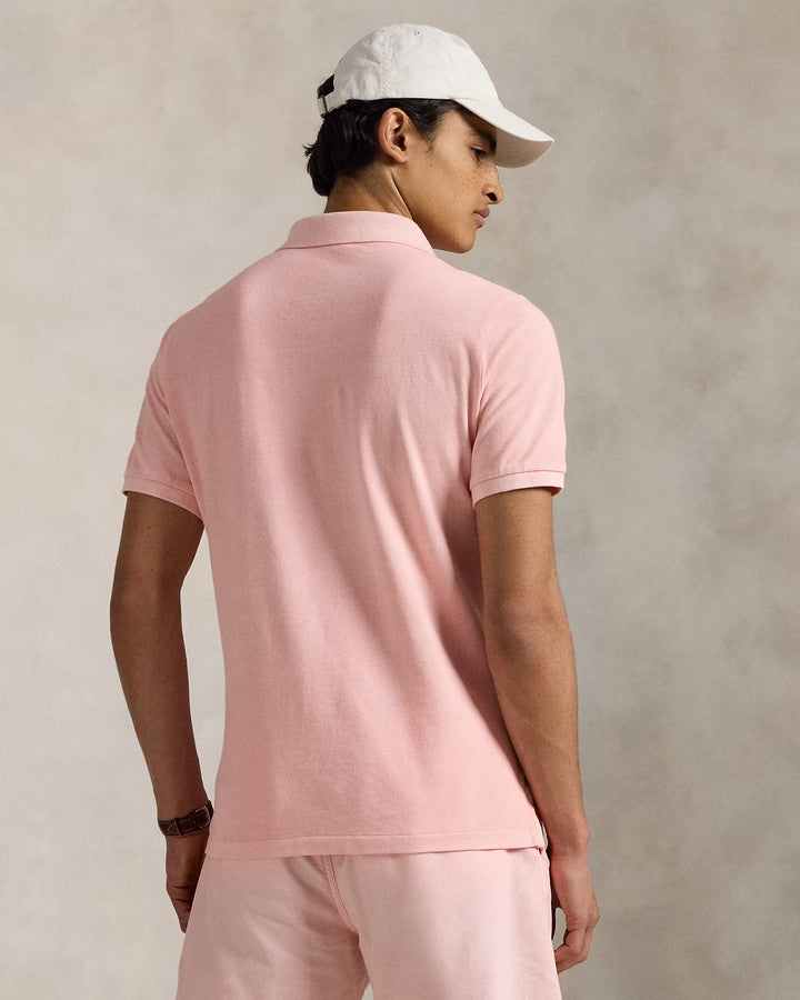 Ralph Lauren Classic Fit Mineral-Dyed Mesh Polo Shirt