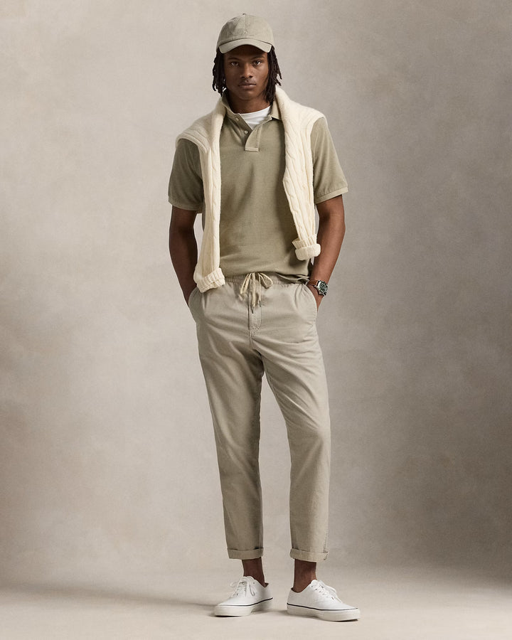 Ralph Lauren Classic Fit Mineral-Dyed Mesh Polo Shirt