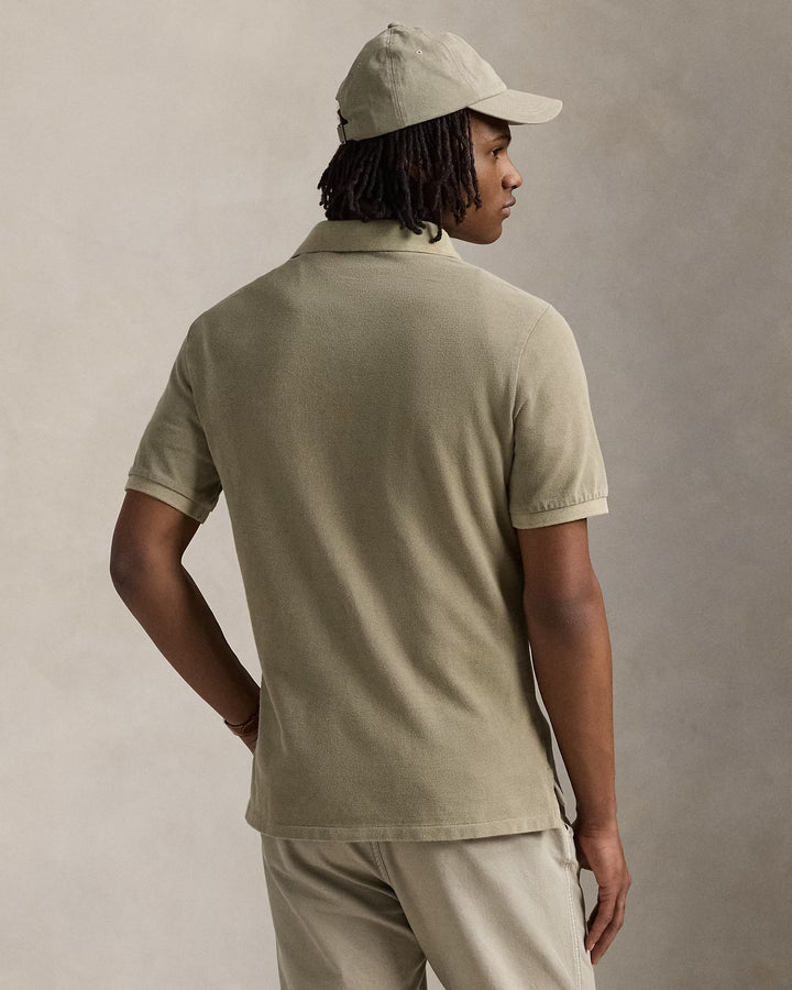 Ralph Lauren Classic Fit Mineral-Dyed Mesh Polo Shirt