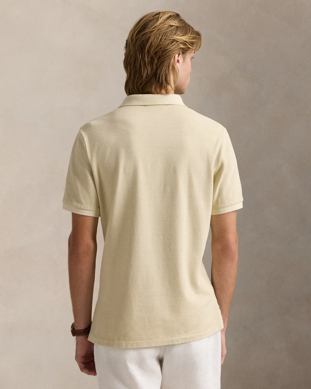 Ralph Lauren Classic Fit Mineral-Dyed Mesh Polo Shirt