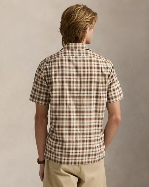 Ralph Lauren Classic Fit Plaid Oxford Camp Workshirt