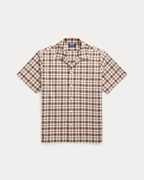 Ralph Lauren Classic Fit Plaid Oxford Camp Workshirt