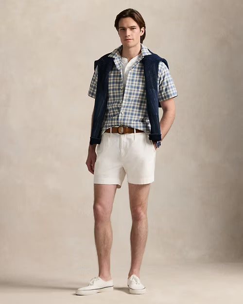 Ralph Lauren Classic Fit Plaid Oxford Camp Workshirt