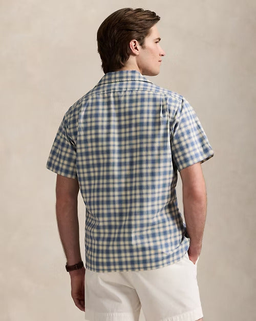 Ralph Lauren Classic Fit Plaid Oxford Camp Workshirt