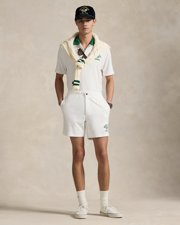 Ralph Lauren Standard Fit Terry Graphic Polo Shirt