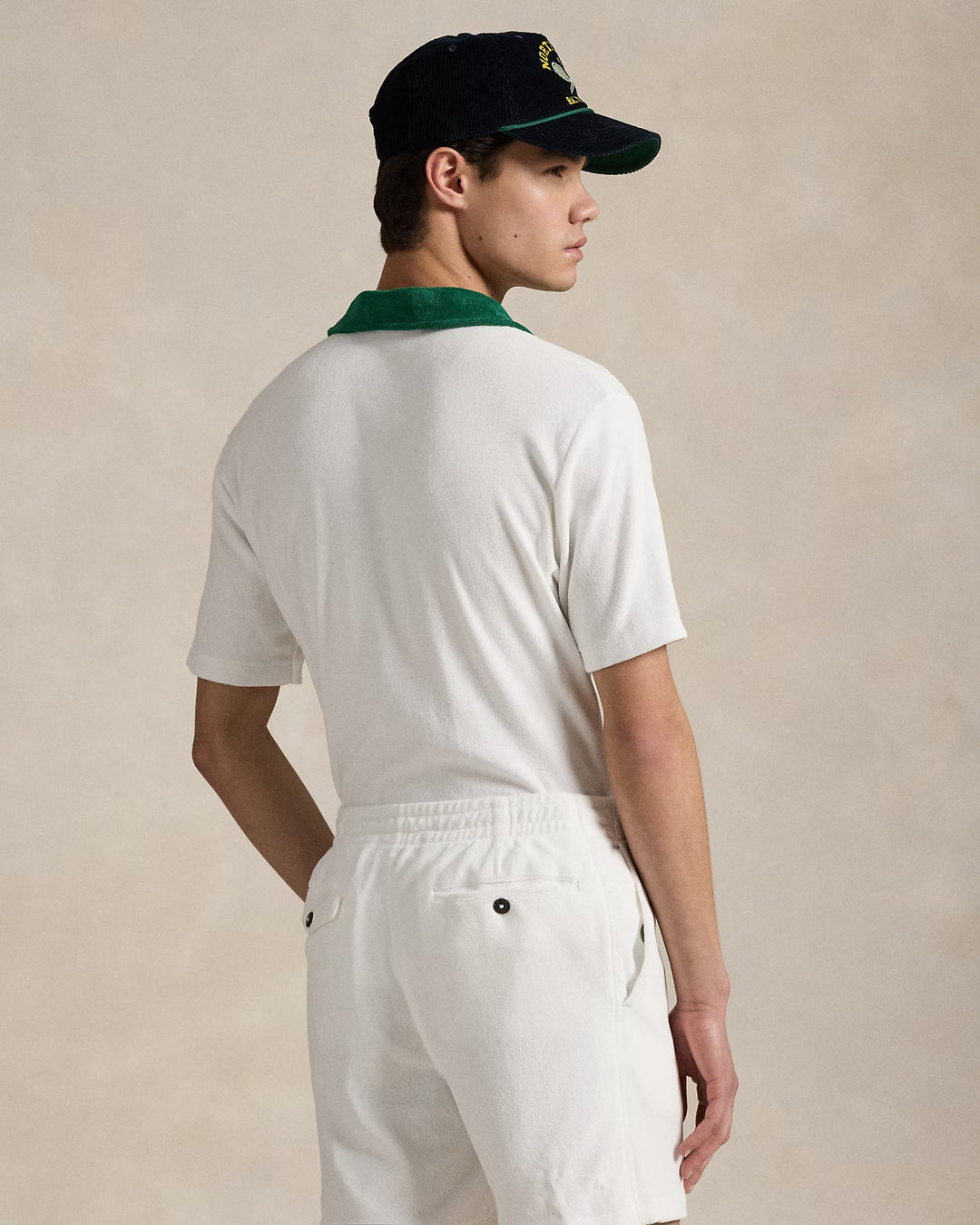 Ralph Lauren Standard Fit Terry Graphic Polo Shirt