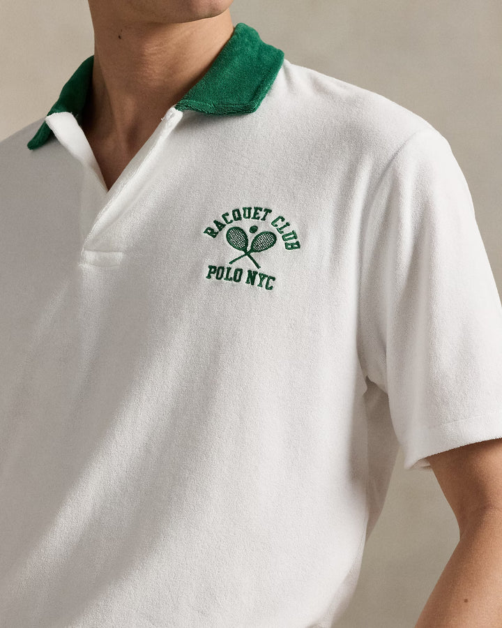 Ralph Lauren Standard Fit Terry Graphic Polo Shirt