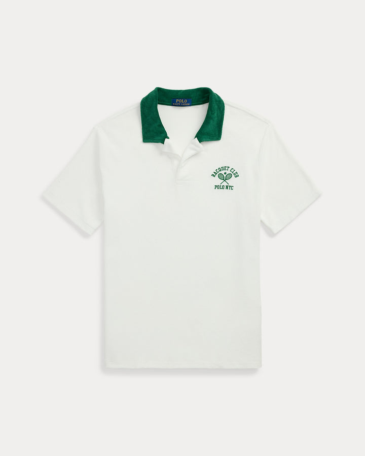 Ralph Lauren Standard Fit Terry Graphic Polo Shirt