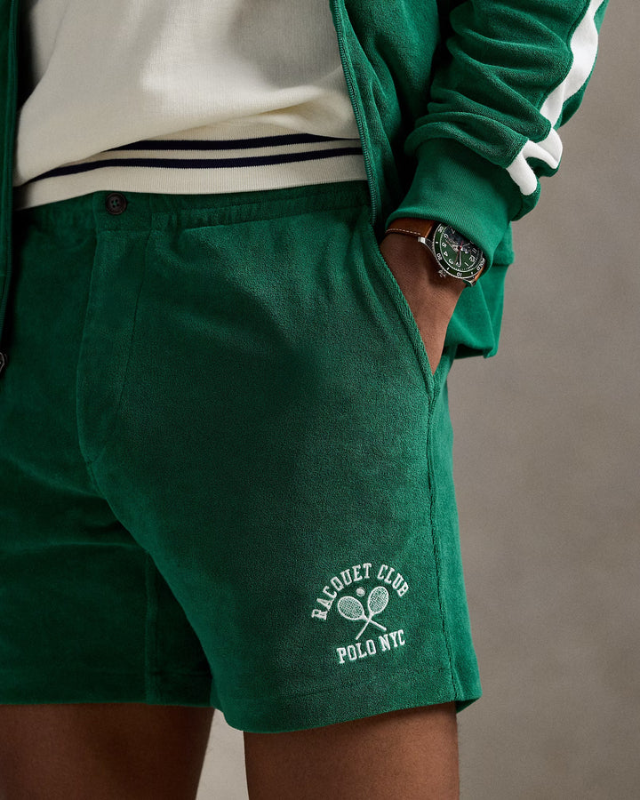 Ralph Lauren 6-Inch Polo Prepster Terry Graphic Short