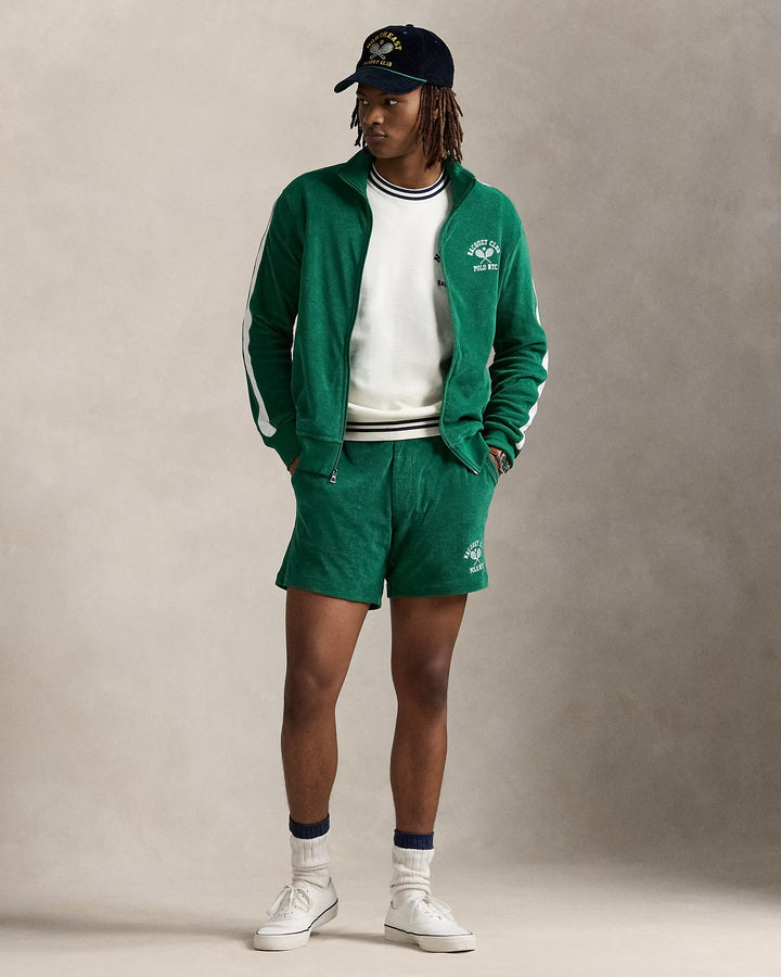 Ralph Lauren Embroidered Terry Track Jacket
