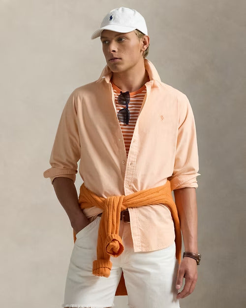 Ralph Lauren Classic Fit Mineral-Dyed Oxford Shirt