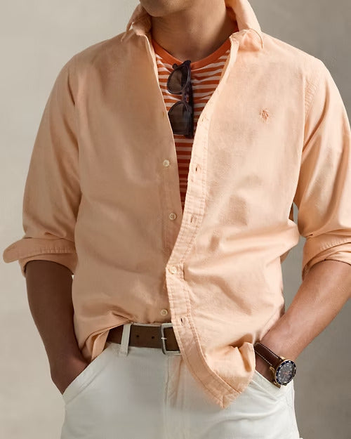 Ralph Lauren Classic Fit Mineral-Dyed Oxford Shirt