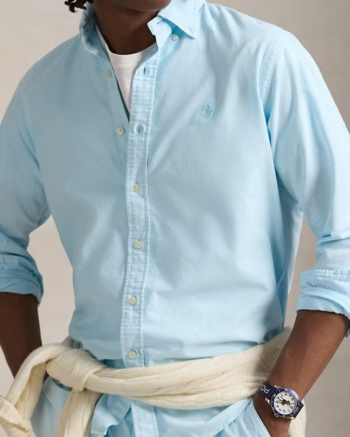 Ralph Lauren Classic Fit Mineral-Dyed Oxford Shirt