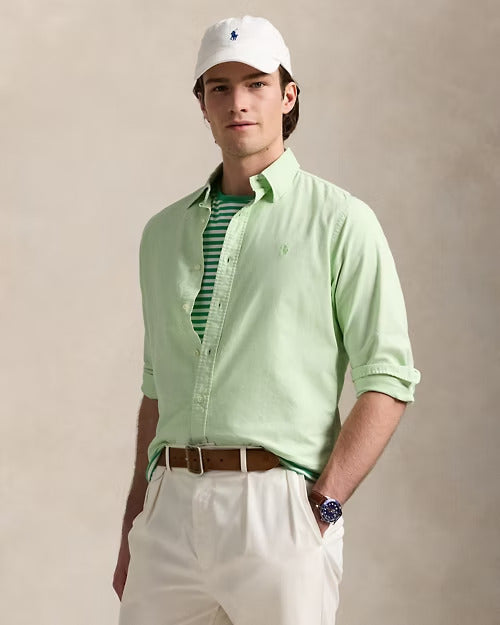 Ralph Lauren Classic Fit Mineral-Dyed Oxford Shirt