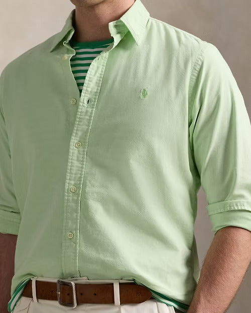 Ralph Lauren Classic Fit Mineral-Dyed Oxford Shirt