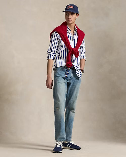 Ralph Lauren Classic Fit Striped Poplin Shirt