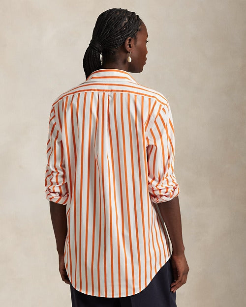 Ralph Lauren Classic Fit Striped Poplin Shirt