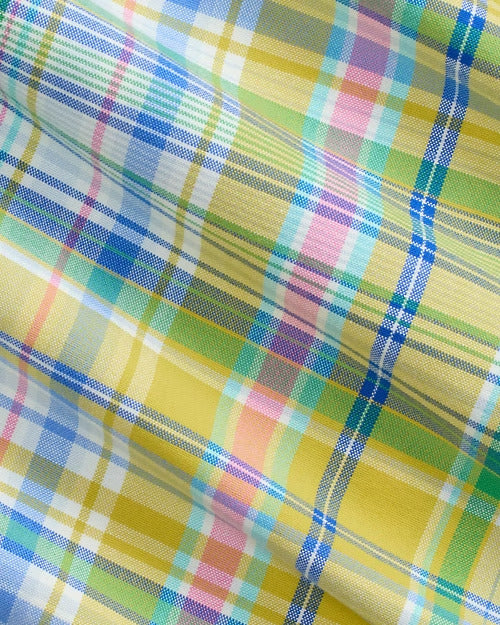 Ralph Lauren Classic Fit Plaid Oxford Shirt