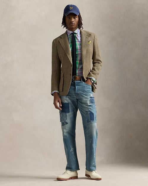 Ralph Lauren Classic Fit Plaid Oxford Shirt