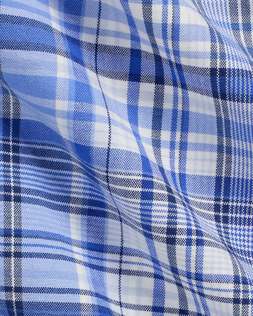 Ralph Lauren Classic Fit Plaid Oxford Shirt
