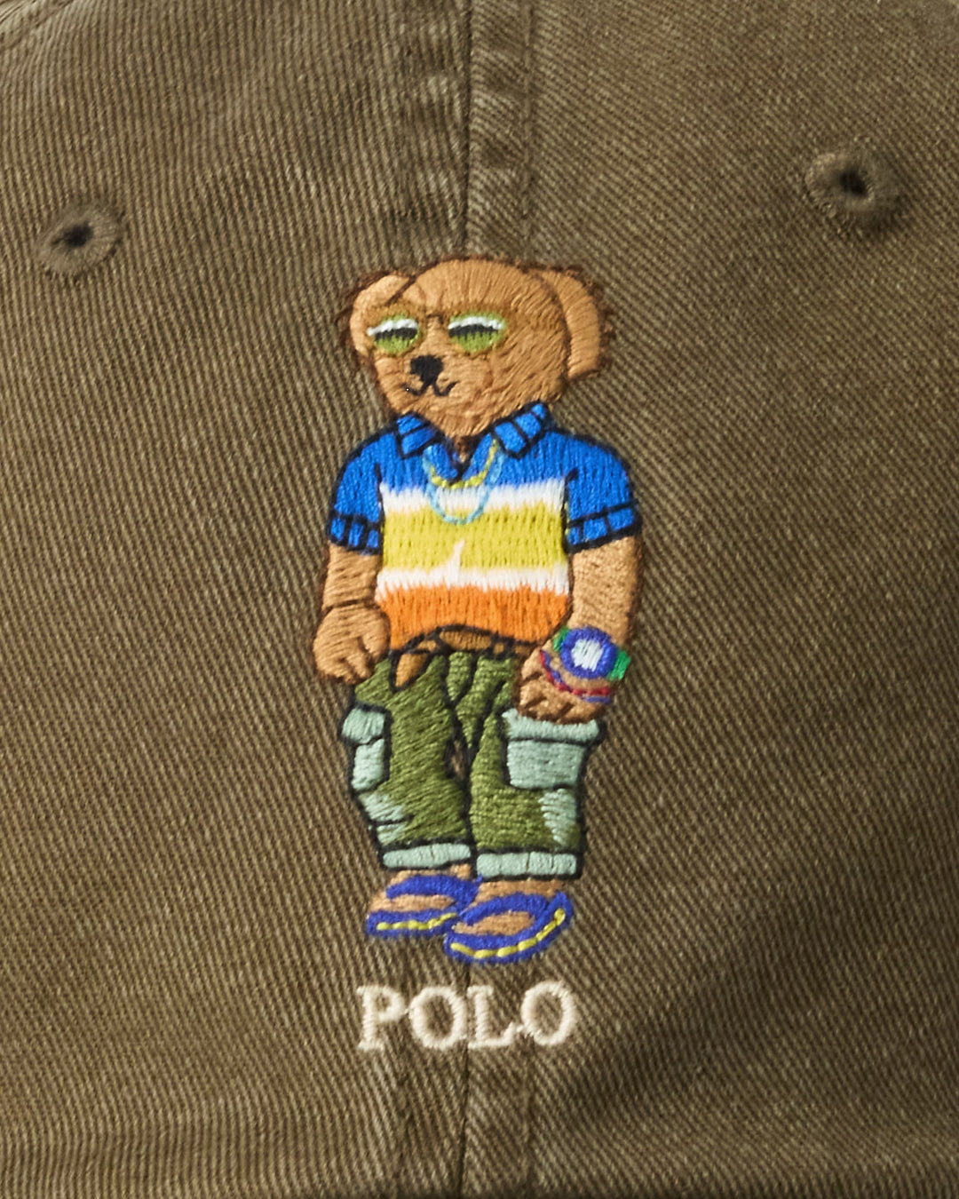 Ralph Lauren Polo Bear Twill Ball Cap