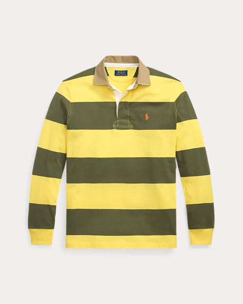Ralph Lauren Classic Fit Khaki-Collar Rugby Shirt