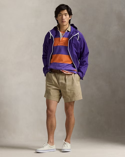 Ralph Lauren Classic Fit Khaki-Collar Rugby Shirt