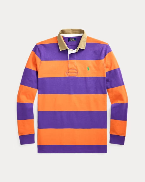 Ralph Lauren Classic Fit Khaki-Collar Rugby Shirt