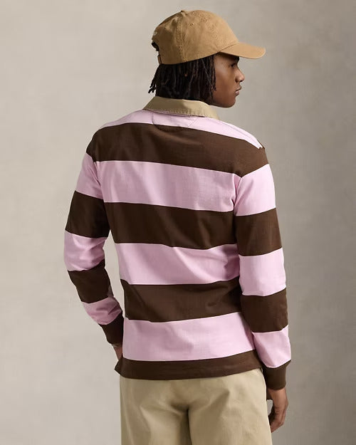 Ralph Lauren Classic Fit Khaki-Collar Rugby Shirt