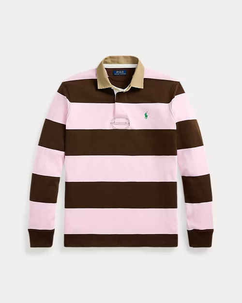 Ralph Lauren Classic Fit Khaki-Collar Rugby Shirt