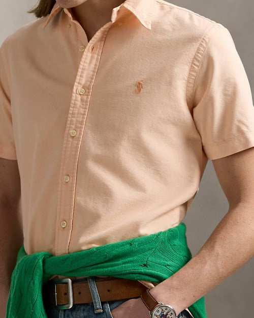 Ralph Lauren Classic Fit Mineral-Dyed Oxford Shirt