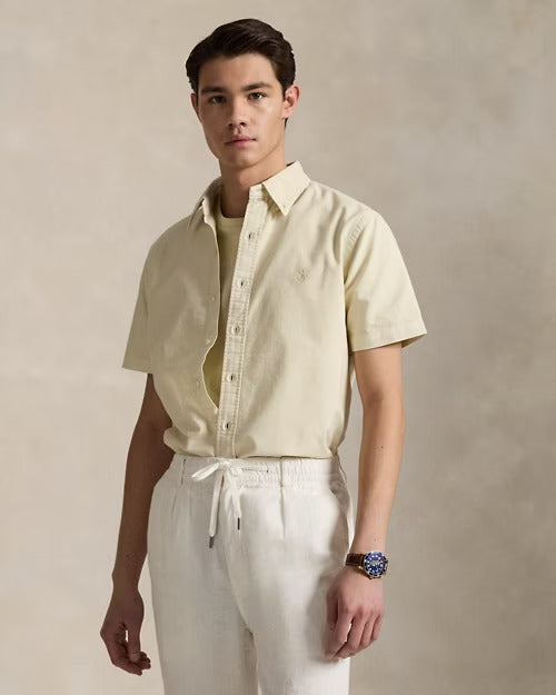 Ralph Lauren Classic Fit Mineral-Dyed Oxford Shirt