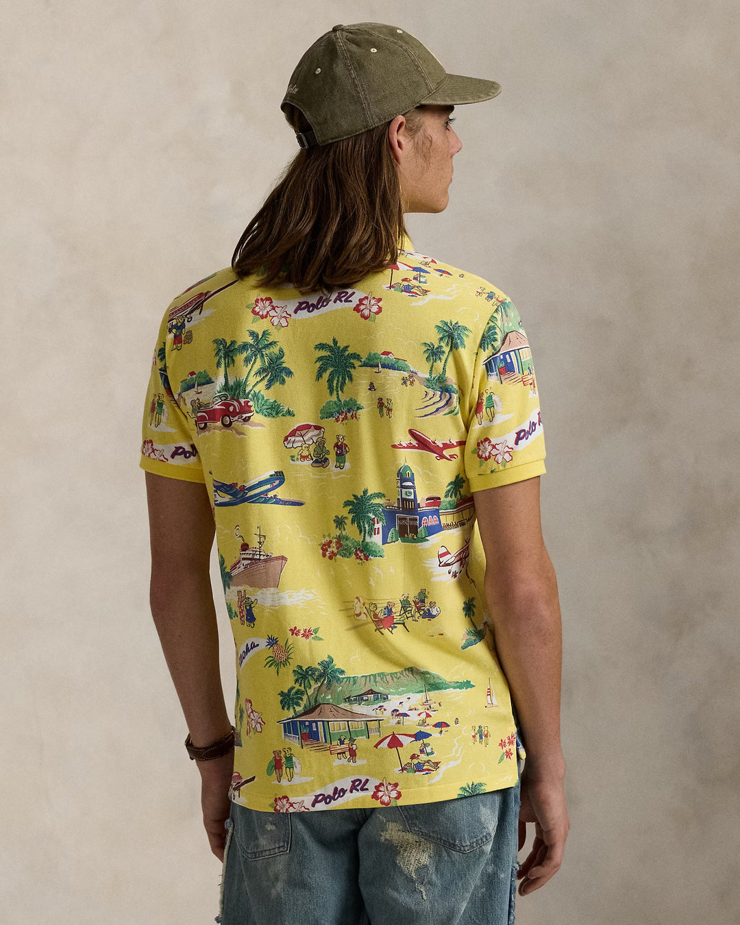 Ralph Lauren Classic Fit Polo Bear Mesh Polo Shirt