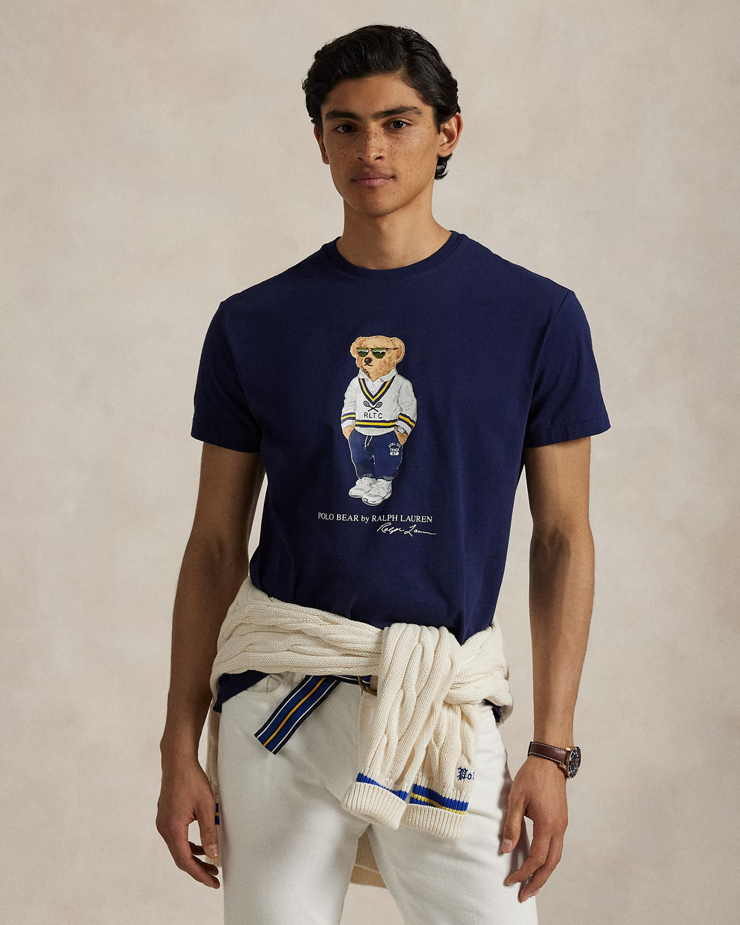 Ralph Lauren Classic Fit Polo Bear Jersey T-Shirt