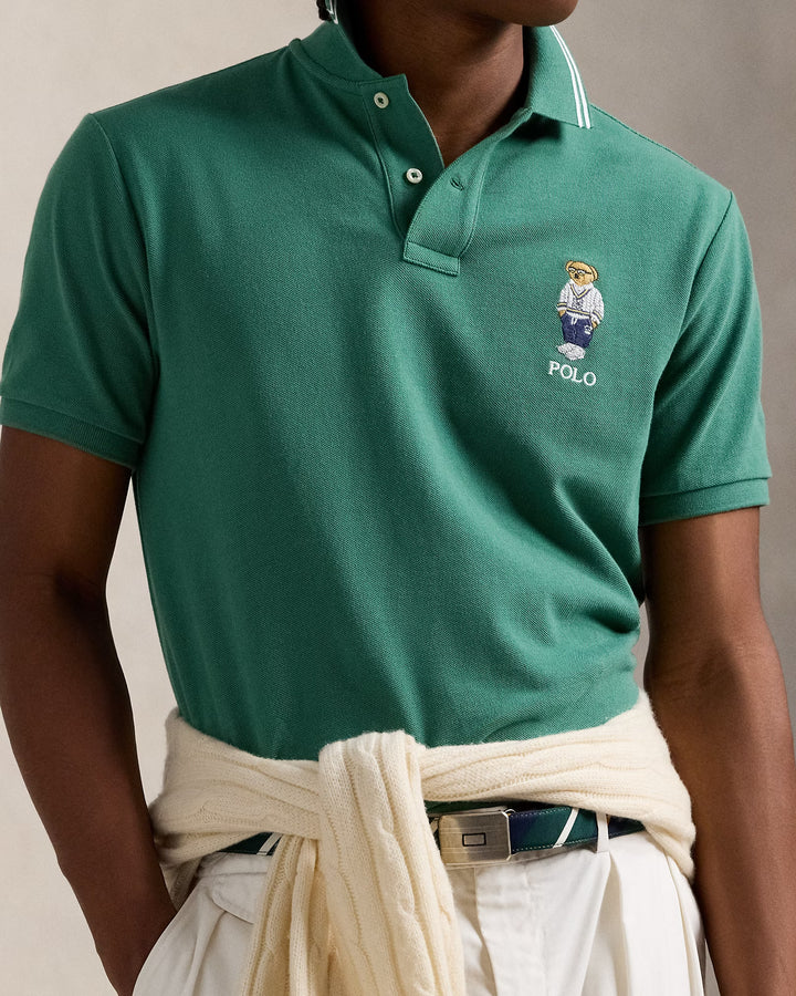 Ralph Lauren Classic Fit Polo Bear Mesh Polo Shirt