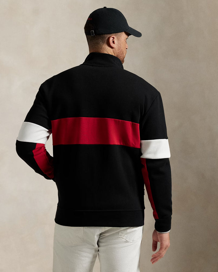 Ralph Lauren Double-Knit Mesh Track Jacket
