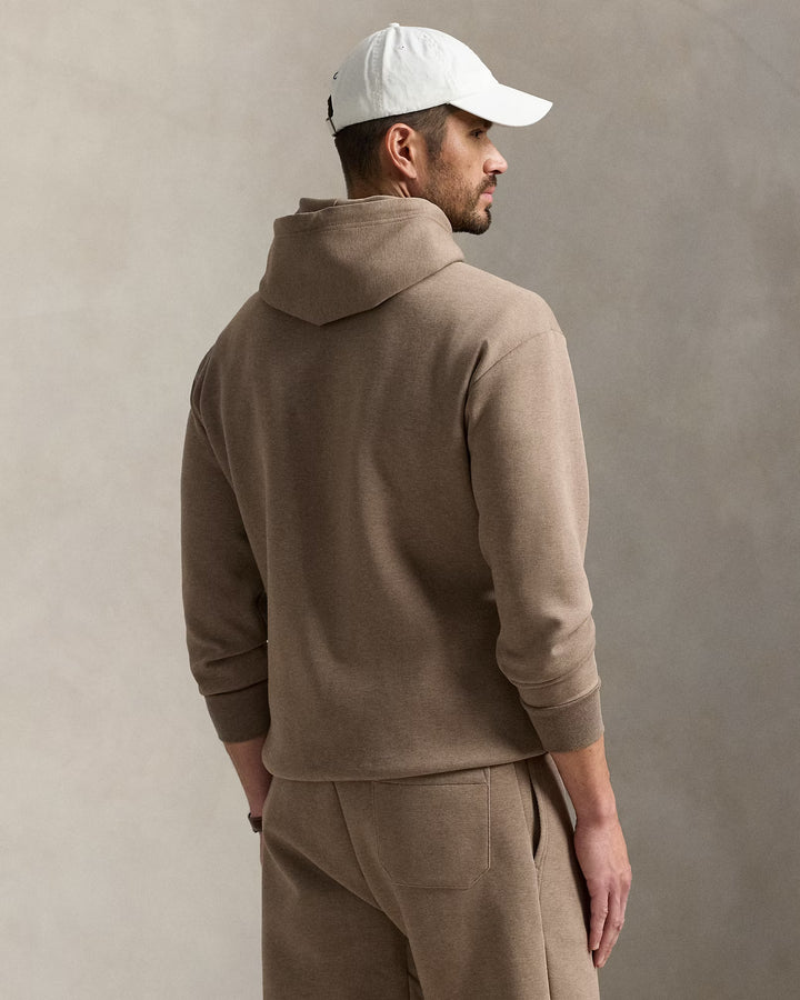 Ralph Lauren Logo Double-Knit Hoodie