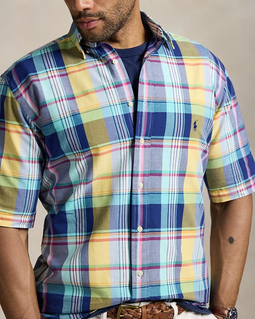 Ralph Lauren Plaid Oxford Shirt