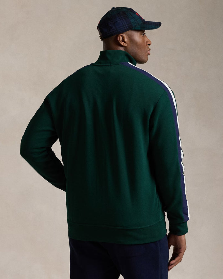 Ralph Lauren Double-Knit Mesh Track Jacket