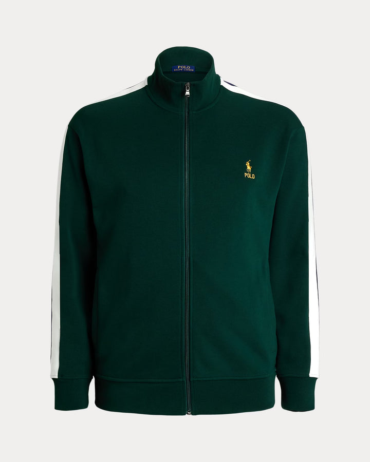 Ralph Lauren Double-Knit Mesh Track Jacket