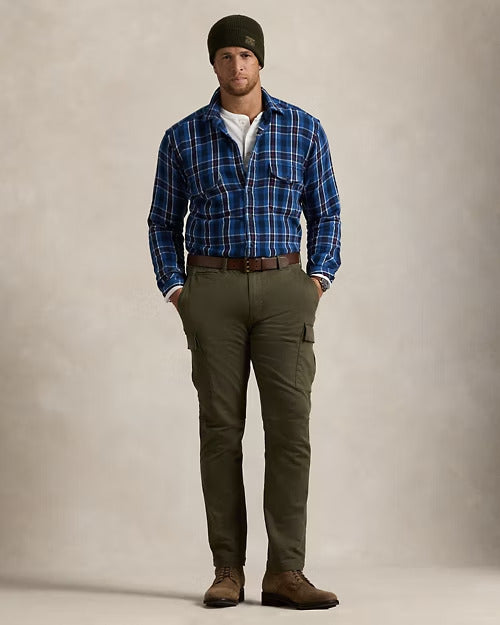 Ralph Lauren Stretch Slim Fit Knitlike Cargo Pant